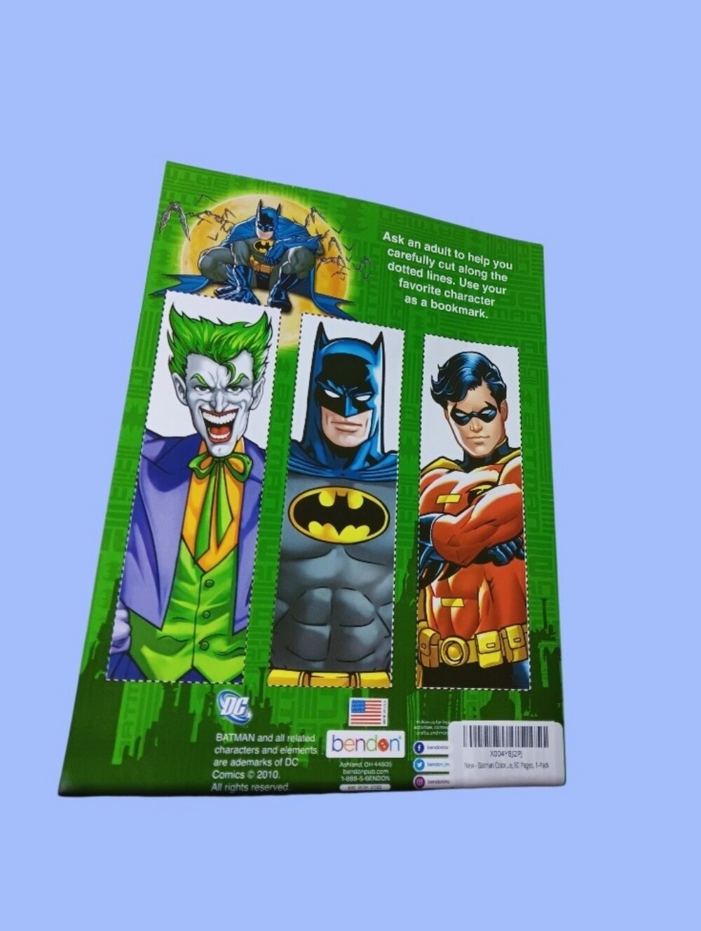 BAT-MAN Coloring Book Bundle - Picture 3 of 16